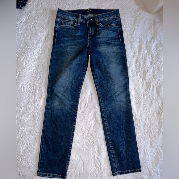 Joe's Jeans Denim - Joe’s Jeans Women’s Straight Ankle Jeans - Dark Wash (Size 28)